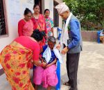 जेष्ठ नागरिकको स्वास्थ्य परिक्षण एवम् प्रशिक्षण