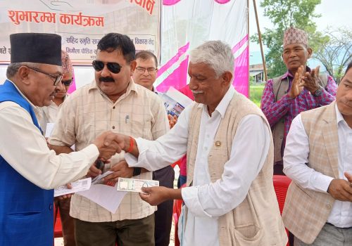 नगर र अस्पतालको अगुवाईमा मृगौला पिडित बचाउ महा अभियान सुरु