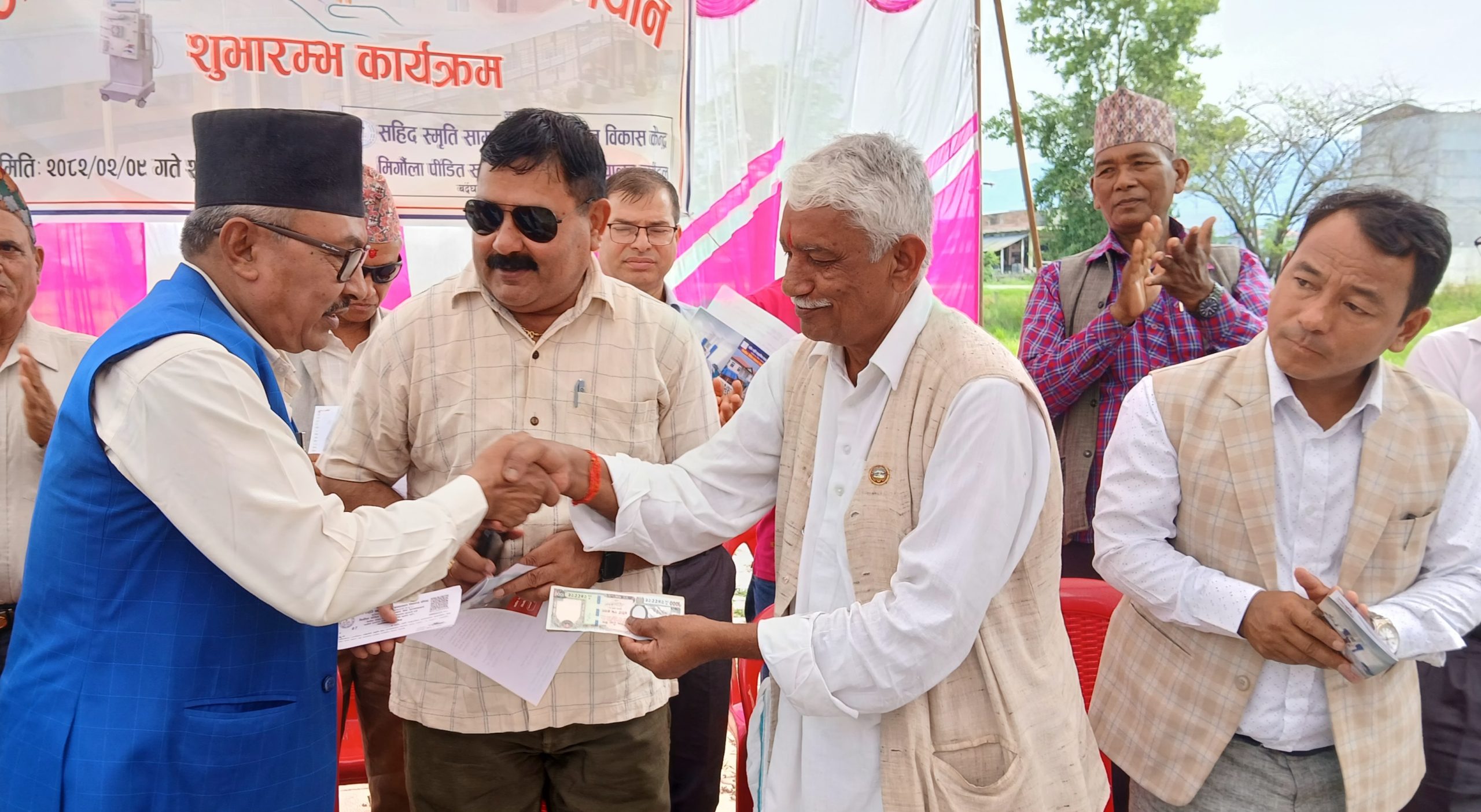 नगर र अस्पतालको अगुवाईमा मृगौला पिडित बचाउ महा अभियान सुरु