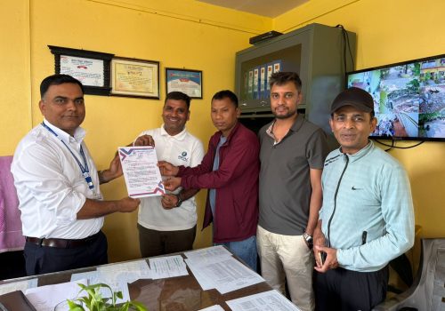 अनियमित विद्युत कटौती रोक्न उद्योग ब्यापार सङ्घ बर्दघाटद्वारा ध्यानाकर्षण