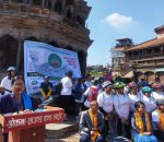 महिनावारी स्वच्छताका लागि ३९२ साइकल यात्रीको सचेतनामूलक र्‍याली