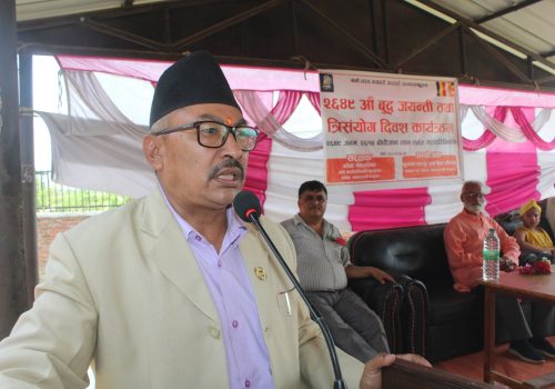 बुद्धमंगल तालक्षेत्रको विकासका लागि एकिकृत विकास योजना ल्याउदै छौं : नगर प्रमुख श्रेष्ठ