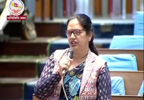 दाउन्नेको बैकल्पिक मार्गलाई आवश्यक बजेट बिनियोजन गर्न सांसद भुसालको माग 