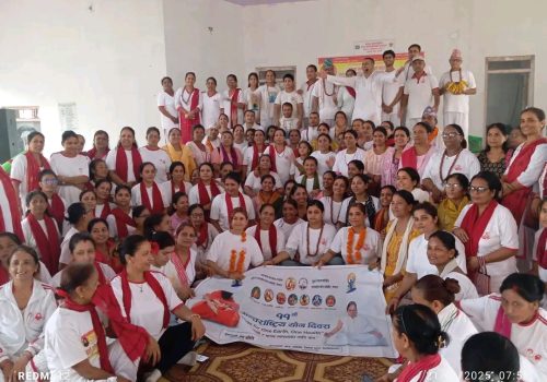 योग अभ्यास प्रती आकर्षण बढ्दो,योगमय बन्दै बर्दघाट