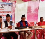 जेष्ठ नागरिकहरु बिच खुसी साटासाट