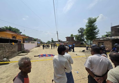 सुनवलमा छोराले कोदालो प्रहार गरी बाबू सहित छिमेकीको बिभत्स हत्या