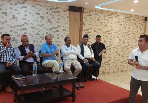 नवलपरासी काङ्ग्रेस संस्थापन समूहद्वारा कारबाहीको समर्थन