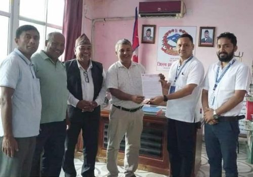 भ्रष्टाचारीलाई कारबाही माग गर्दै ज्ञापन पत्र,जनताले कारबाही गर्ने चेतावनी