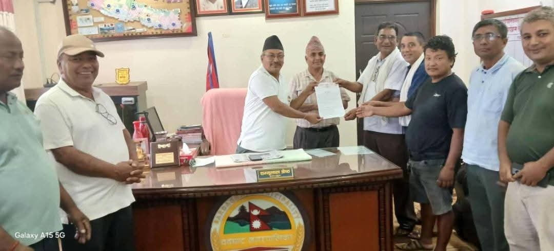 क्रान्तिकारी कम्युनिस्ट पार्टीद्वारा बर्दघाट र सुस्तामा ज्ञापन पत्र