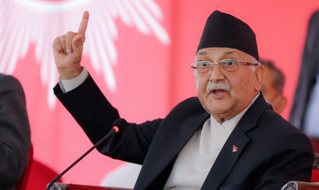 केपी ओलीविरुद्ध जाहेरी