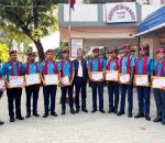 प्रहरी दिवसमा अदालत जोगाउने प्रहरीलाई सम्मान